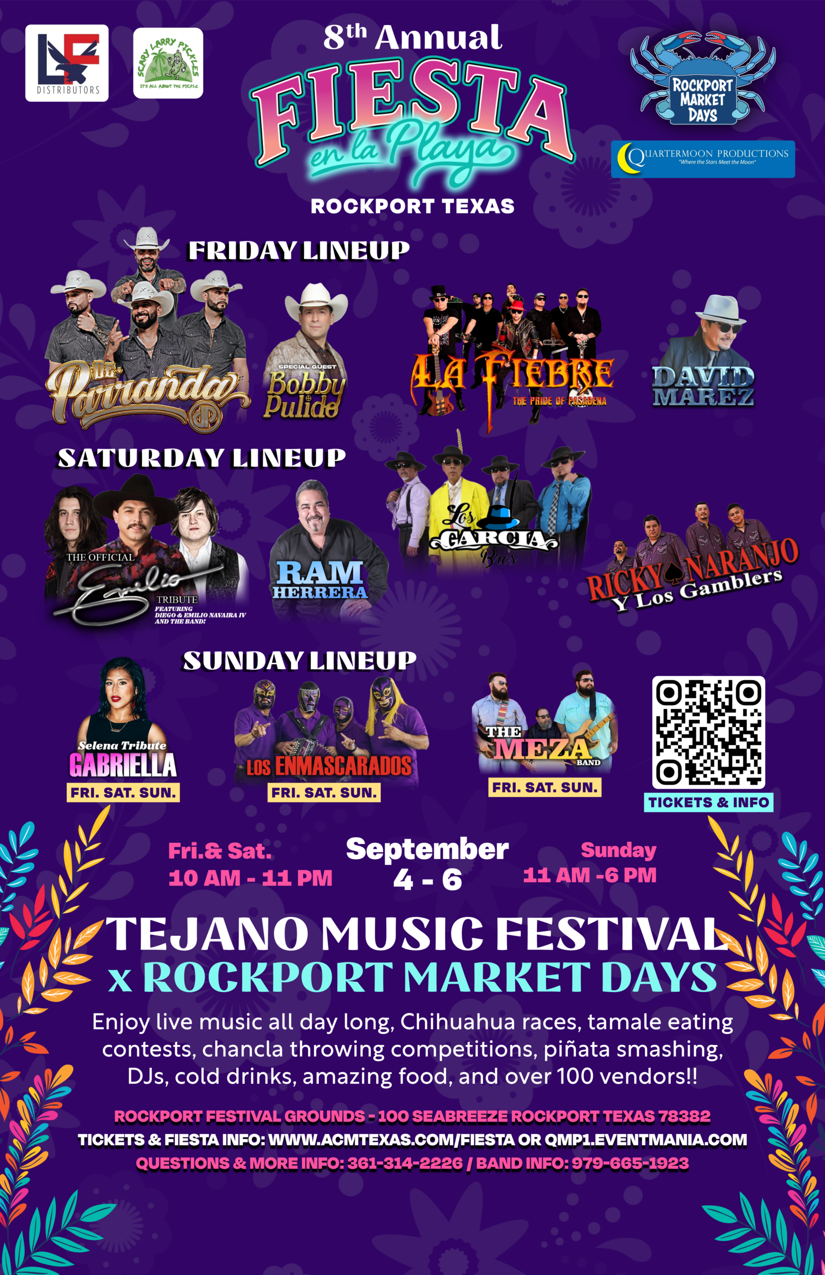 Fiesta en la Playa Banners-Flyer