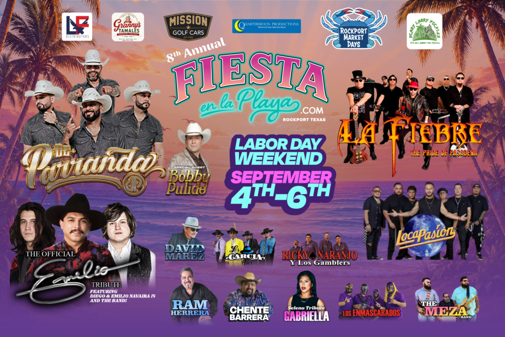 Fiesta en la Playa 6×9 Postcard Front