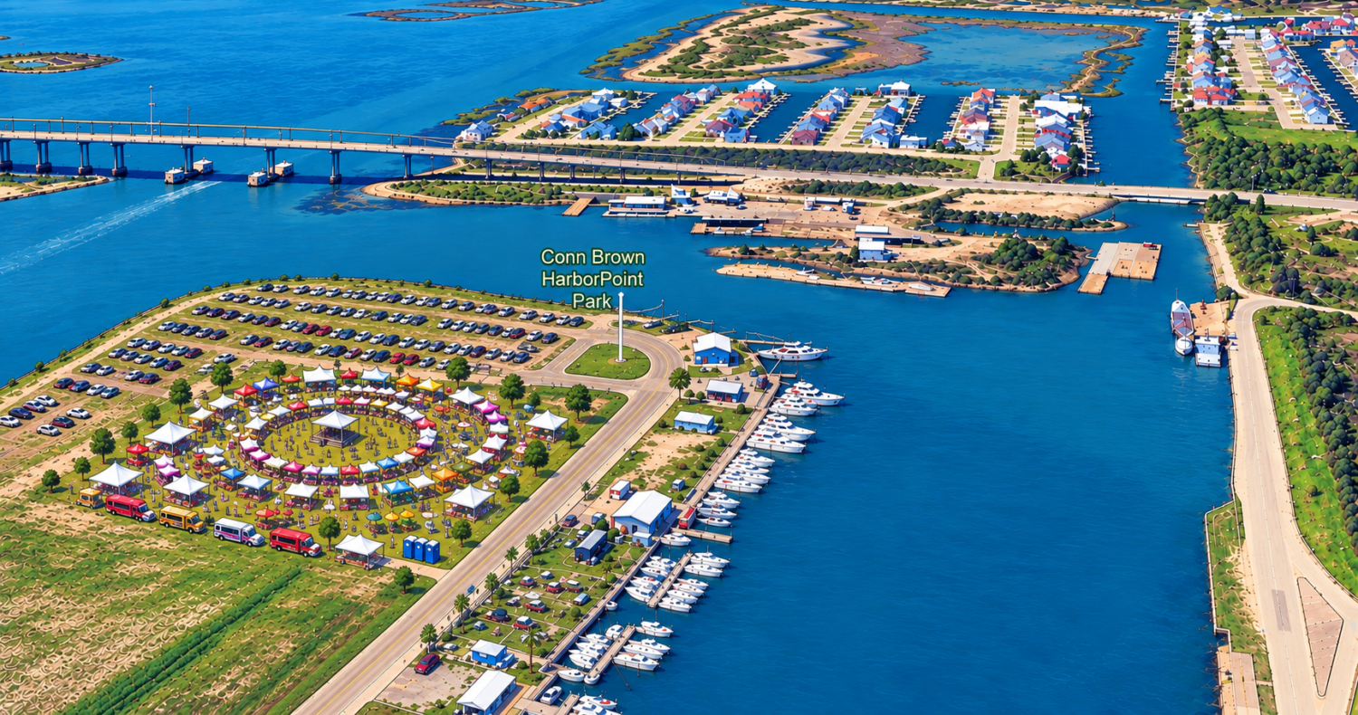Conceptual 3rd Coast Market Days Map
